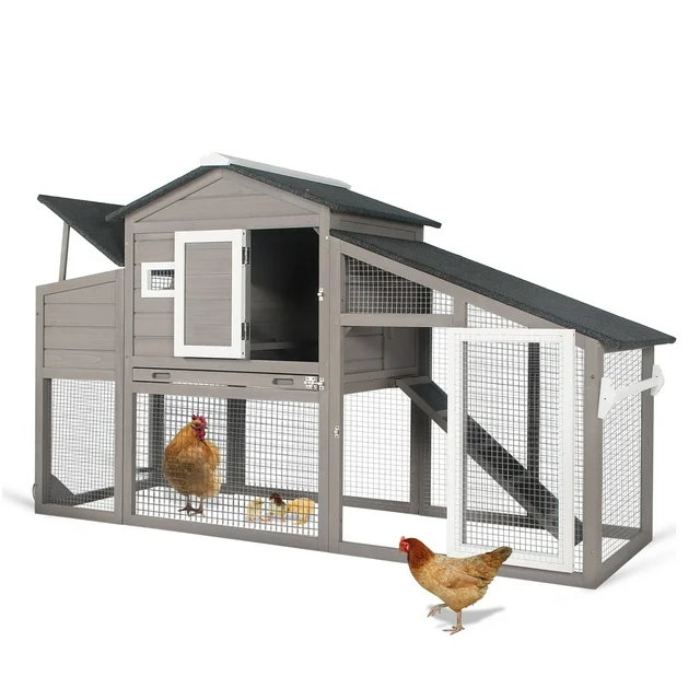 PetsCosset-71-Chicken-Coop-Large-Wooden-Backyard-Hen-House-Outdoor